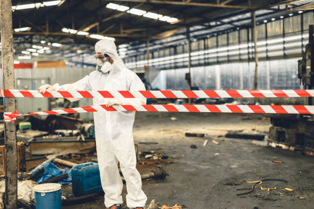 Professional Biohazard technician working in Florence, KY